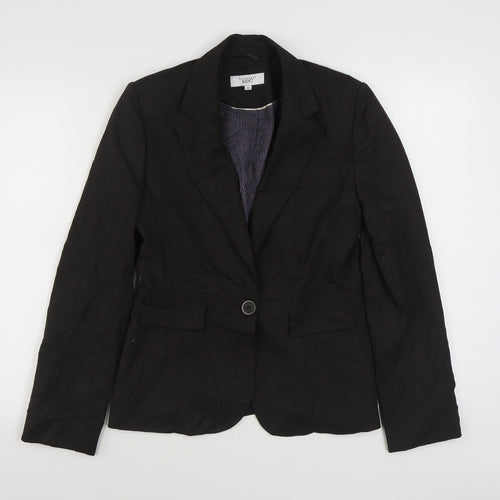 NEXT Womens Brown   Jacket Blazer Size 10  Button