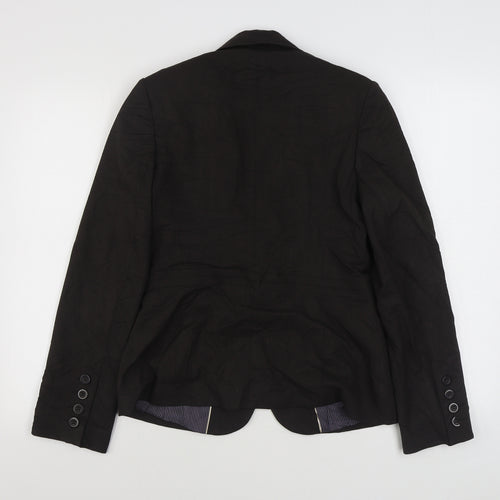 NEXT Womens Brown   Jacket Blazer Size 10  Button