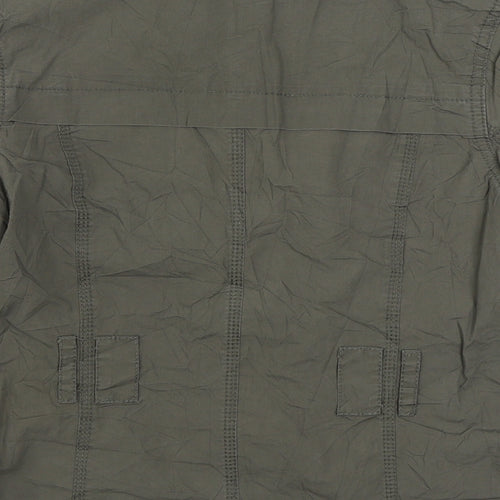 New Look Womens Green   Jacket  Size 10  Button