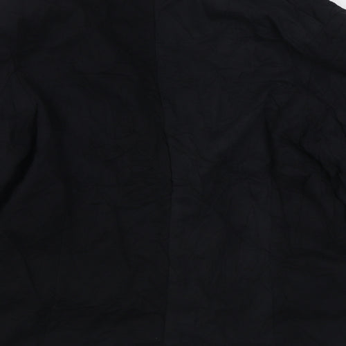 Internacionale Womens Black   Jacket Blazer Size 14  Button