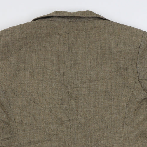Wallis Womens Brown   Jacket Blazer Size 12  Button