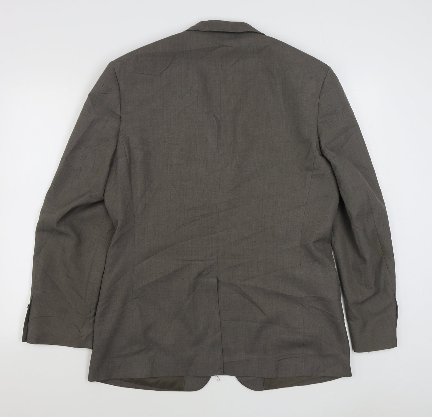 George Mens Blue  Polyester Jacket Suit Jacket Size 40