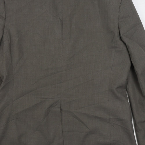 George Mens Blue  Polyester Jacket Suit Jacket Size 40