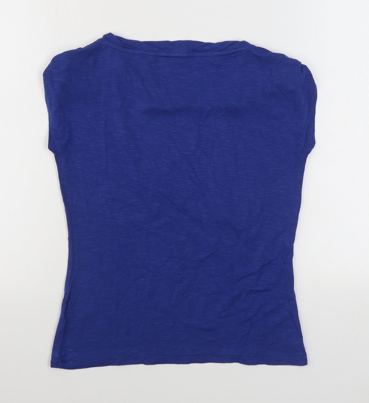 Royal Robbins Womens Blue  Modal Basic T-Shirt Size S Scoop Neck