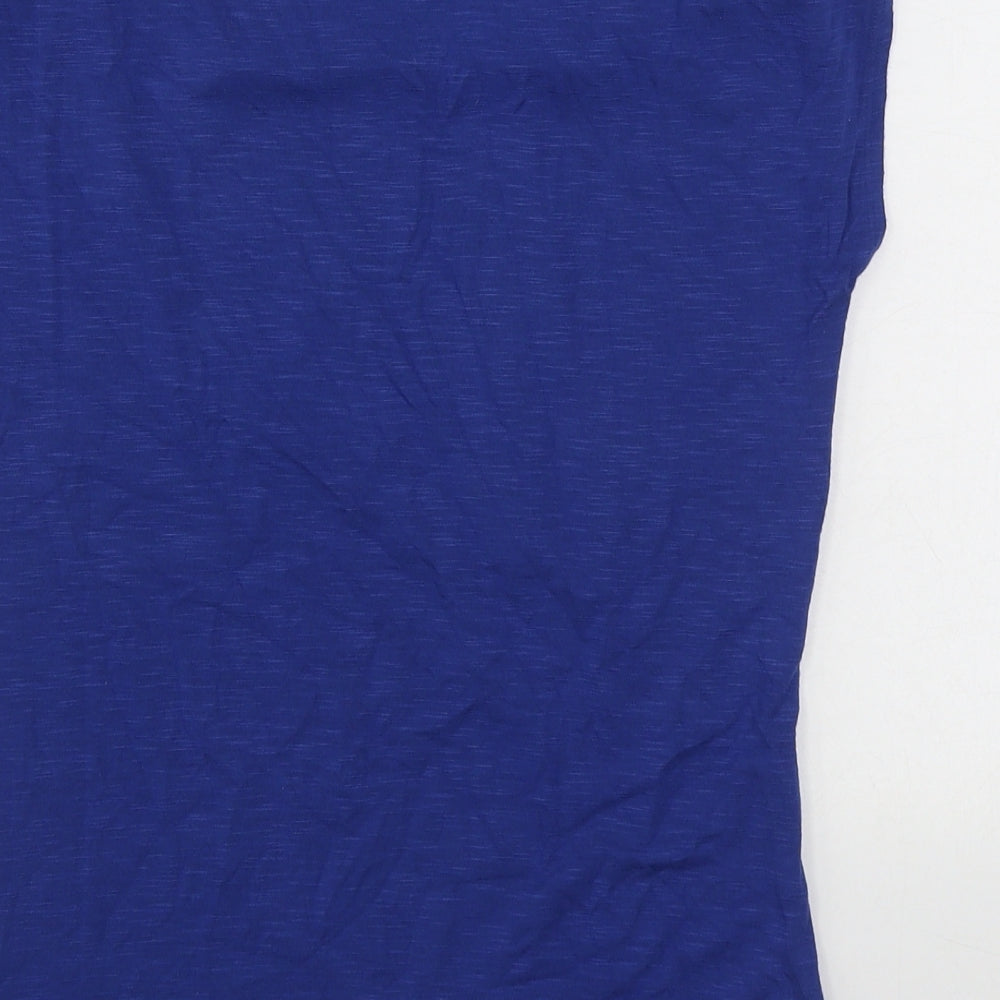 Royal Robbins Womens Blue  Modal Basic T-Shirt Size S Scoop Neck
