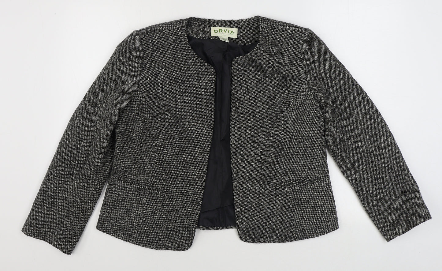 Orvis Womens Black   Jacket Blazer Size 12