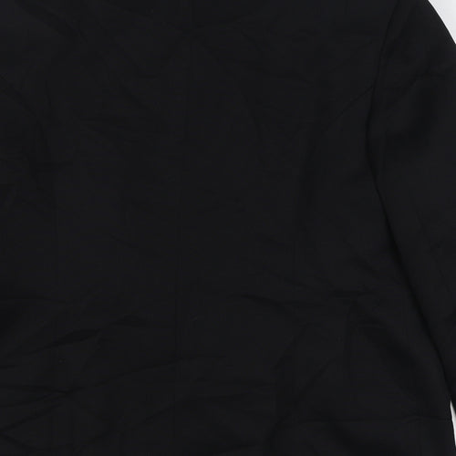 Slimma Womens Black   Jacket Blazer Size 16  Button