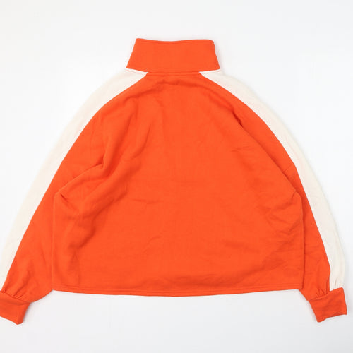 Pieces Womens Multicoloured  Cotton Pullover Sweatshirt Size XS