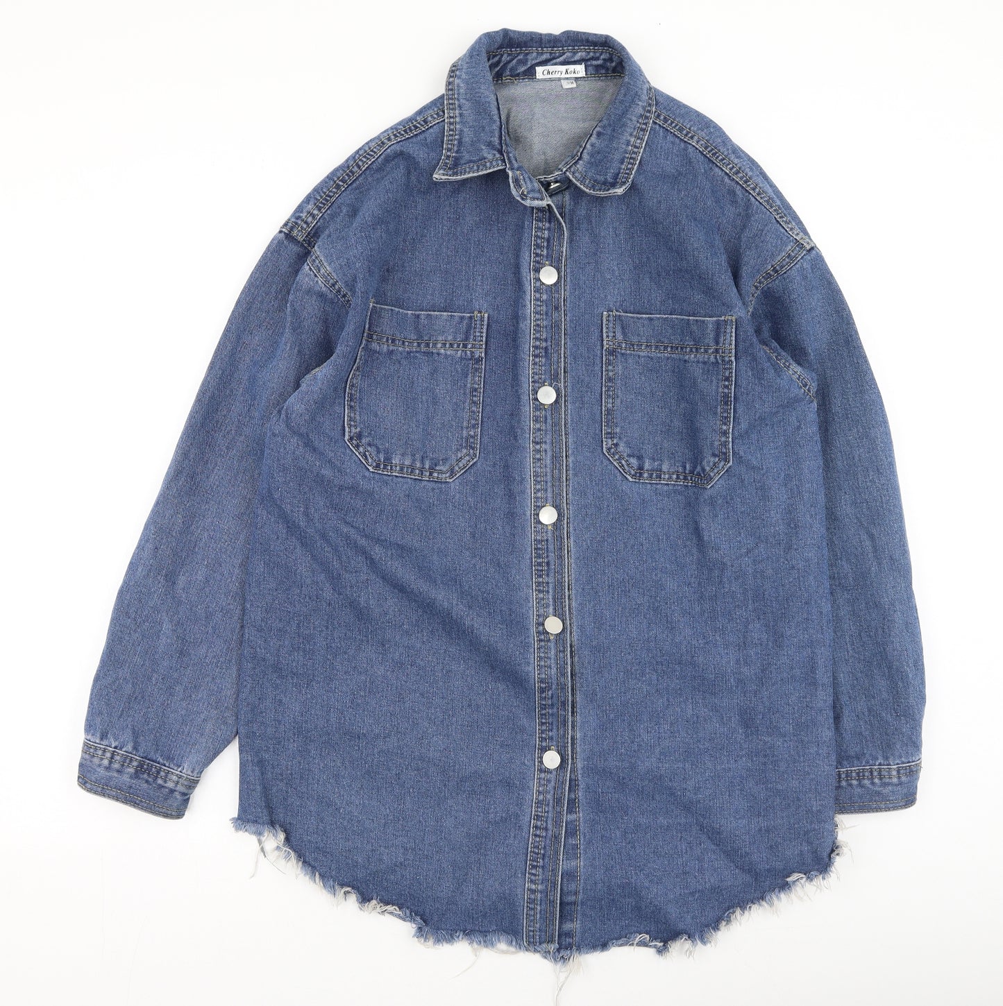 cherry koko Womens Blue   Jacket  Size S