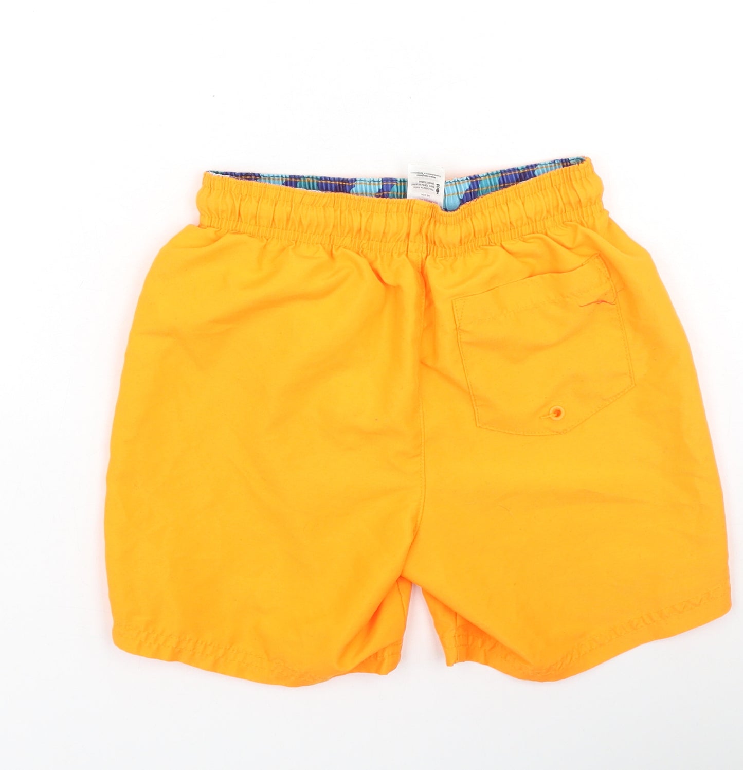 F&F Boys Orange  Polyester Utility Shorts Size 7-8 Years  Regular