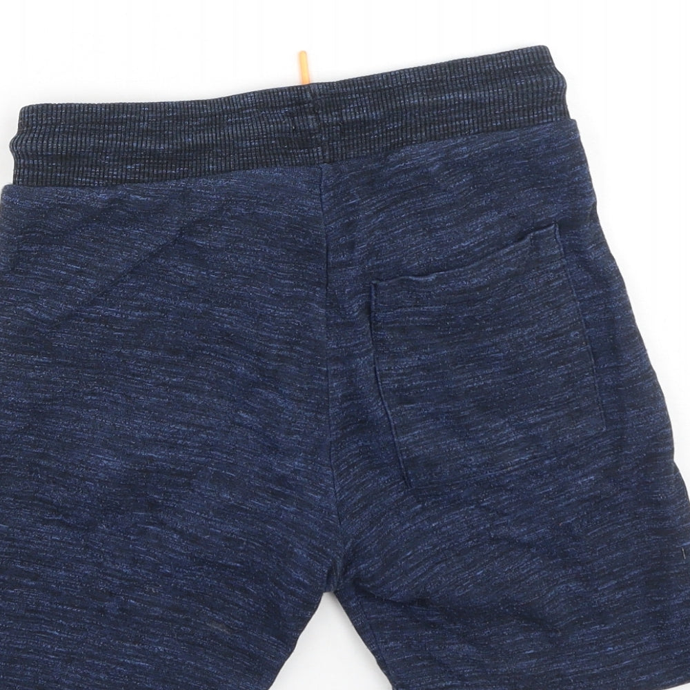 F&F Boys Blue  Cotton Sweat Shorts Size 7-8 Years  Regular
