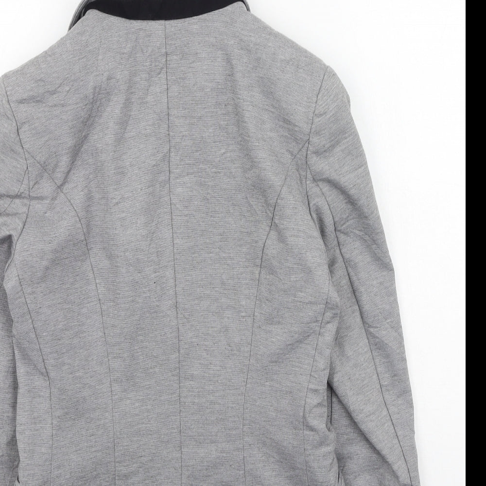 H&M Womens Grey   Jacket  Size 6