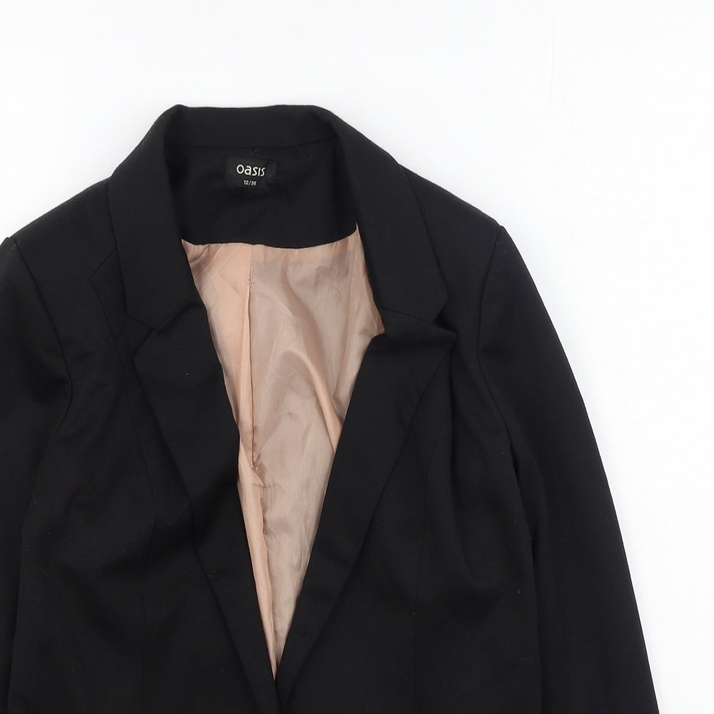 Oasis Womens Black   Jacket  Size 12