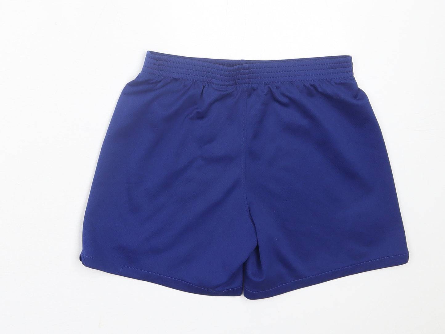 Nike Boys Blue  Polyester Sweat Shorts Size 5-6 Years  Regular Tie - Barcelona FC