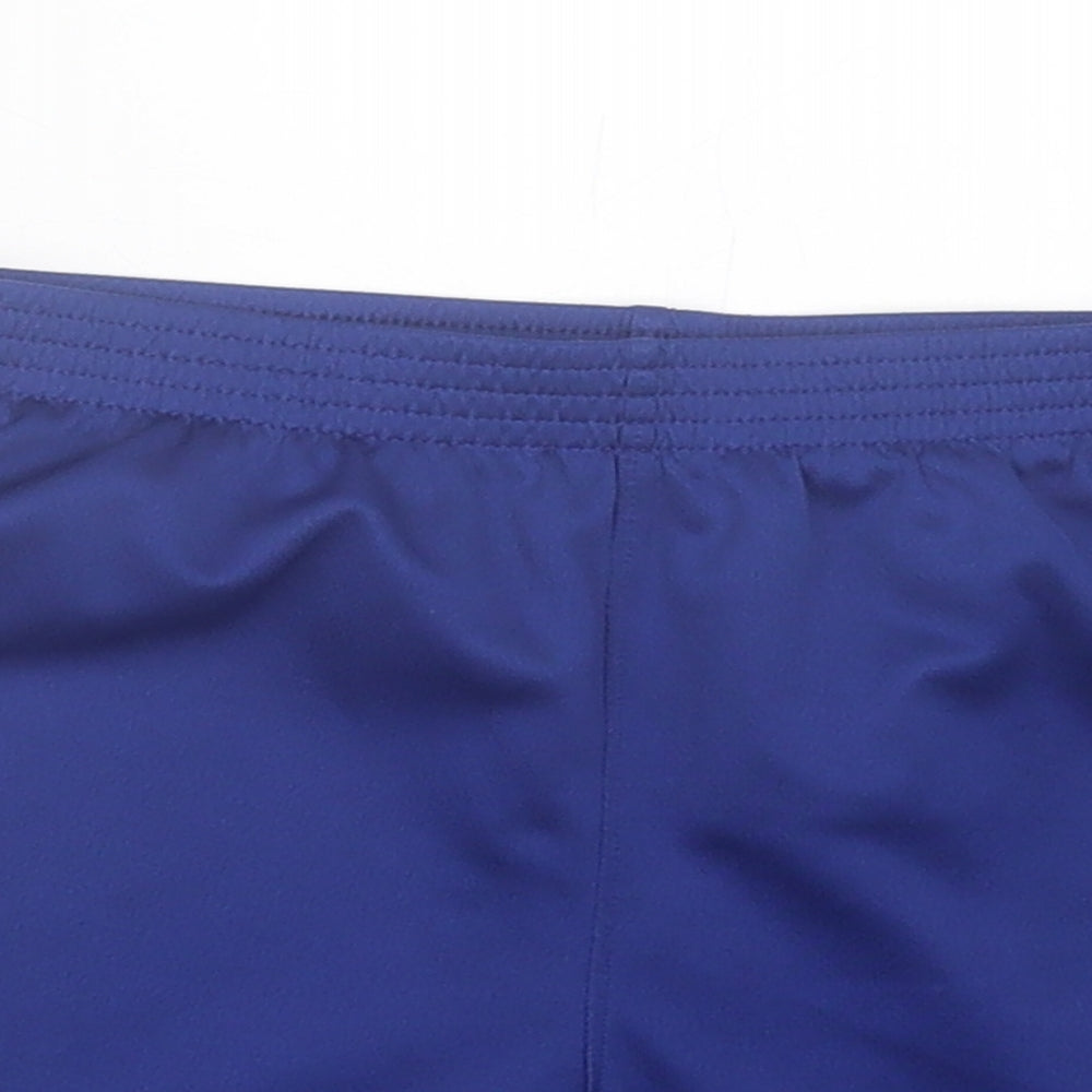 Nike Boys Blue  Polyester Sweat Shorts Size 5-6 Years  Regular Tie - Barcelona FC