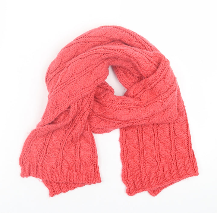 Warehouse Womens Pink  Acrylic  Scarf