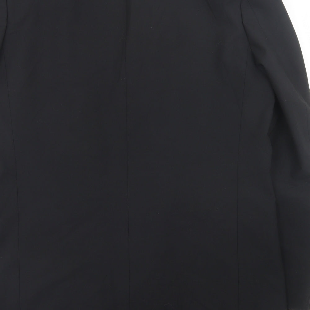 Marks and Spencer Mens Black  Wool Jacket Suit Jacket Size 42