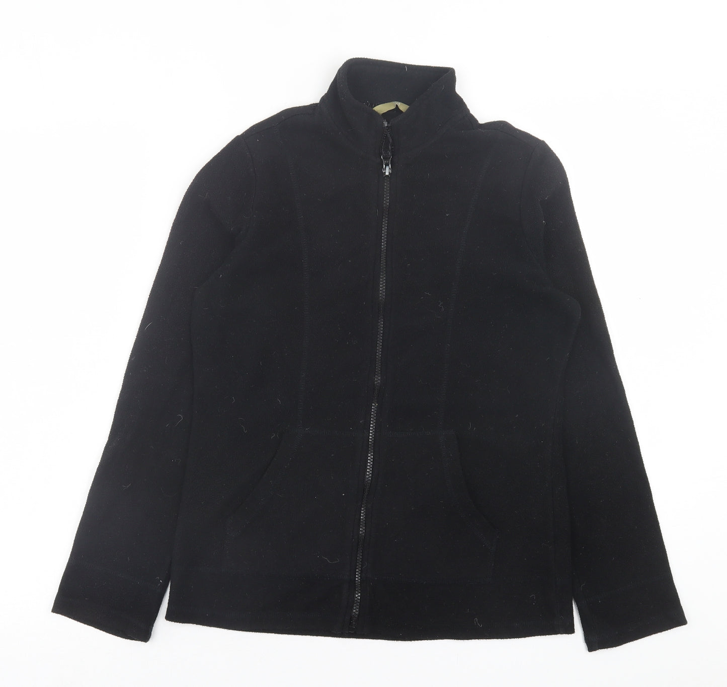 TU Womens Black   Jacket  Size 8  Zip