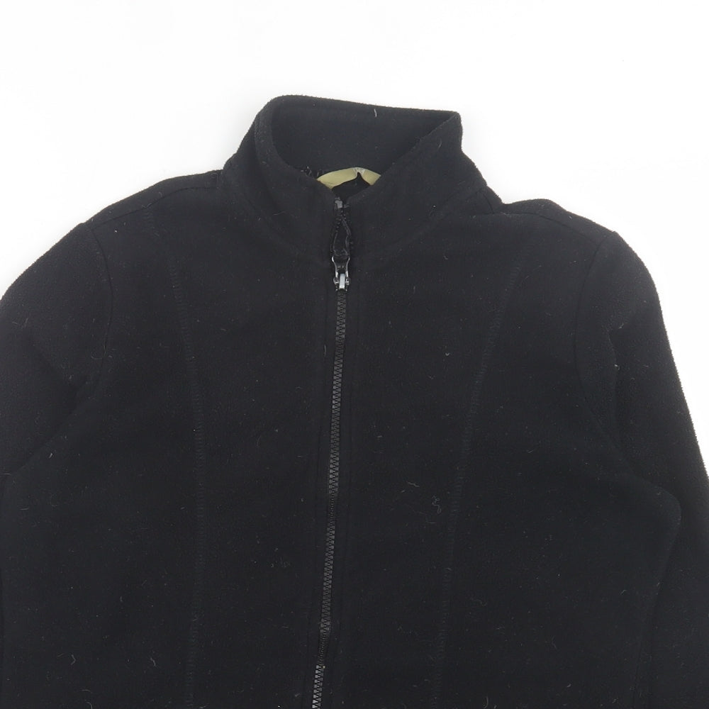 TU Womens Black   Jacket  Size 8  Zip
