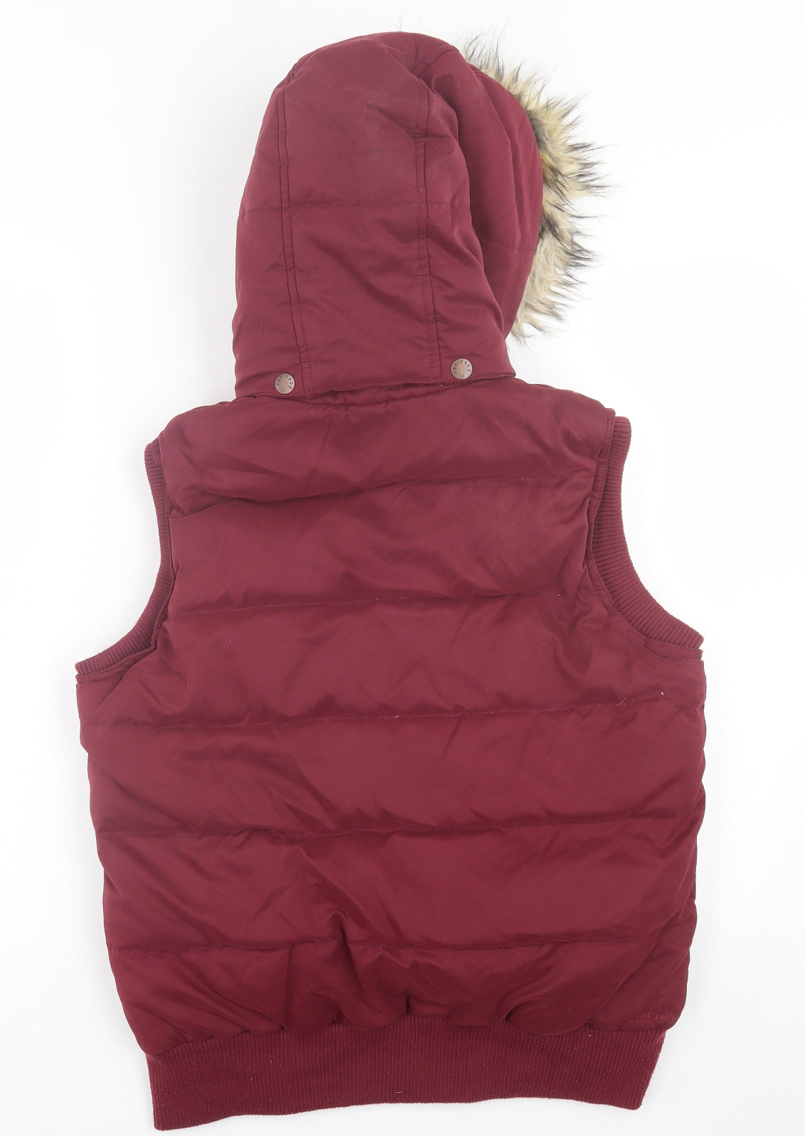Fat Face Womens Red   Gilet Jacket Size 12  Zip