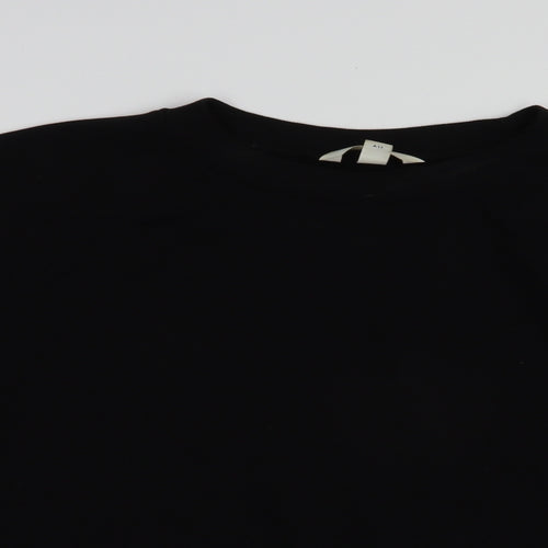 H&M Mens Black  Camel Pullover Sweatshirt Size S