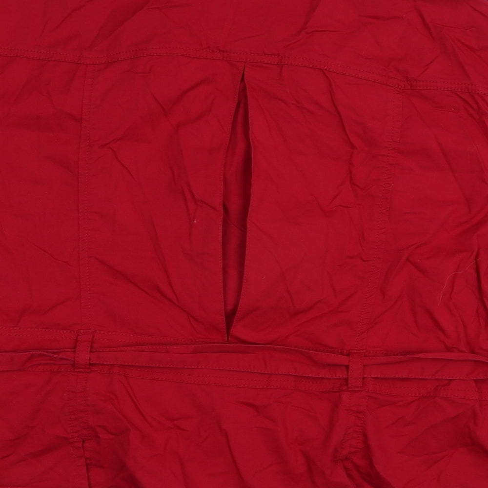 Style & Co. Womens Red   Jacket  Size L  Button