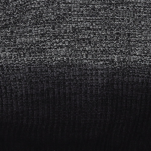 Topshop Womens Black Crew Neck  Acrylic Pullover Jumper Size 10