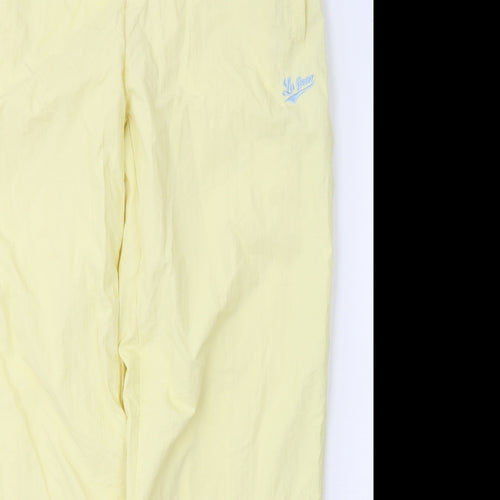 LA Gear Womens Yellow  Nylon Trousers  Size XL L30 in Regular Tie