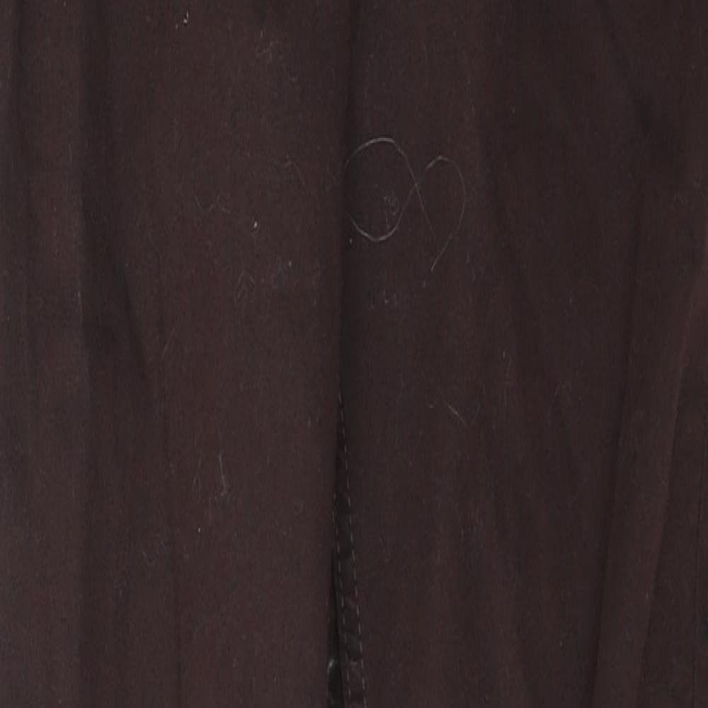 Jegging   Womens Brown  Cotton Jegging Jeans Size 12 L27 in Regular