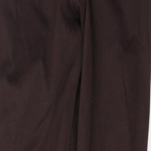 Jegging   Womens Brown  Cotton Jegging Jeans Size 12 L27 in Regular