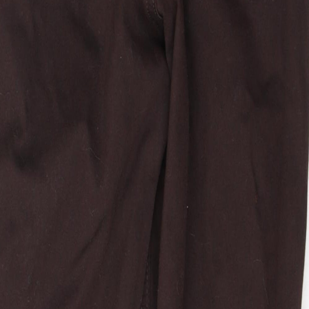 Jegging   Womens Brown  Cotton Jegging Jeans Size 12 L27 in Regular