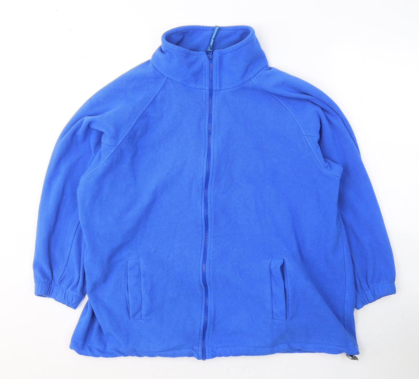 Damart Womens Blue  Polyester Full Zip Sweatshirt Size 20  Zip