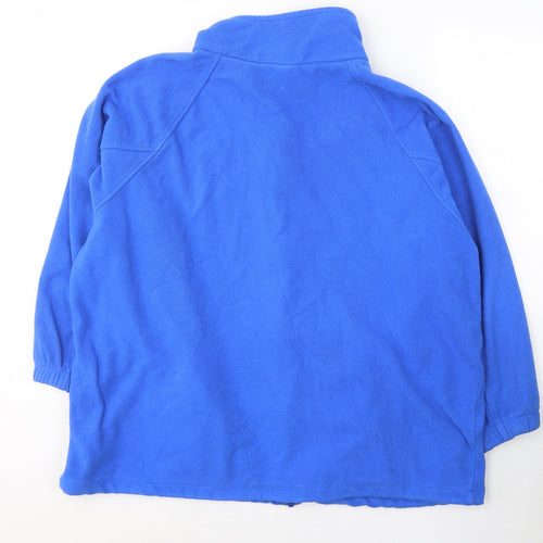 Damart Womens Blue  Polyester Full Zip Sweatshirt Size 20  Zip