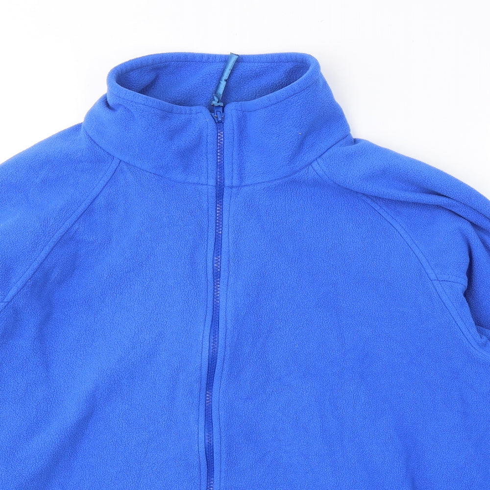 Damart Womens Blue  Polyester Full Zip Sweatshirt Size 20  Zip