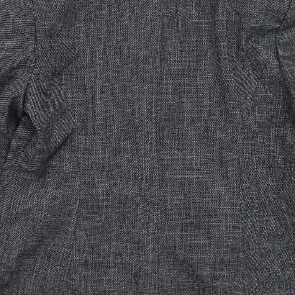 Papaya Womens Grey   Jacket Blazer Size 12  Button