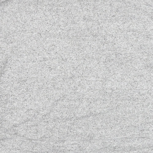 F&F Womens Grey Round Neck  Viscose Pullover Jumper Size 14