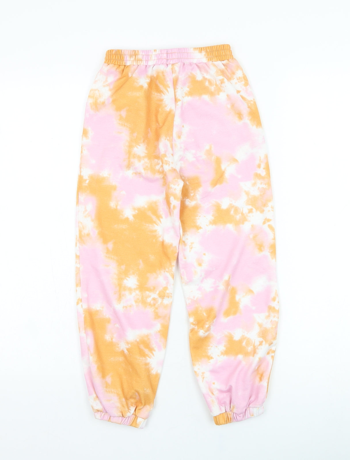 SheIn Girls Pink  Cotton Jogger Trousers Size 7-8 Years  Regular Pullover