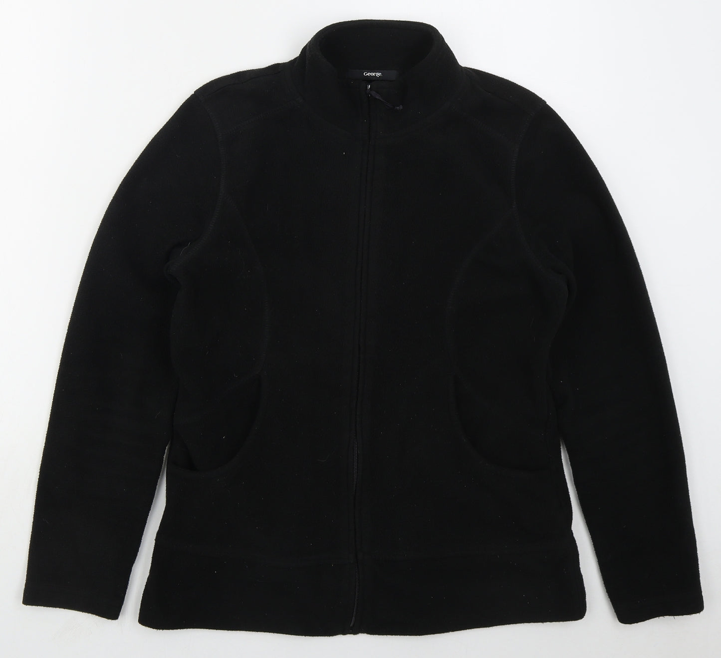 George Womens Black   Jacket  Size 12  Zip