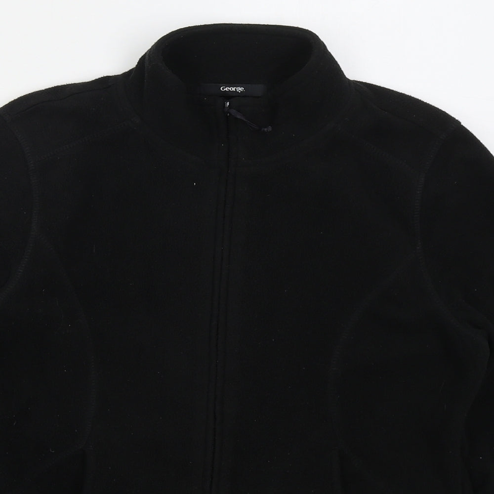 George Womens Black   Jacket  Size 12  Zip