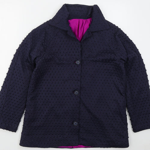 Preworn Womens Blue   Jacket  Size L  Button