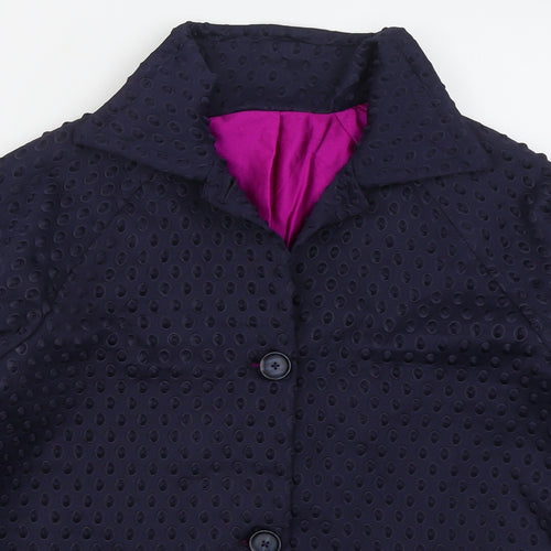 Preworn Womens Blue   Jacket  Size L  Button