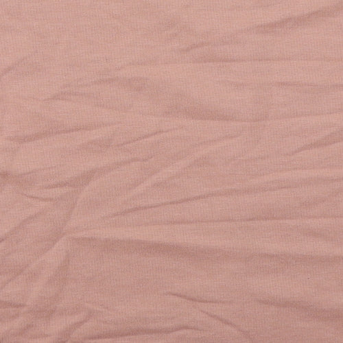 New Look Womens Pink  Cotton Pullover Sweatshirt Size 10  Pullover