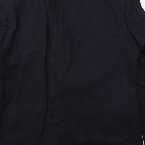 NEXT Mens Blue  Wool Jacket Suit Jacket Size 42
