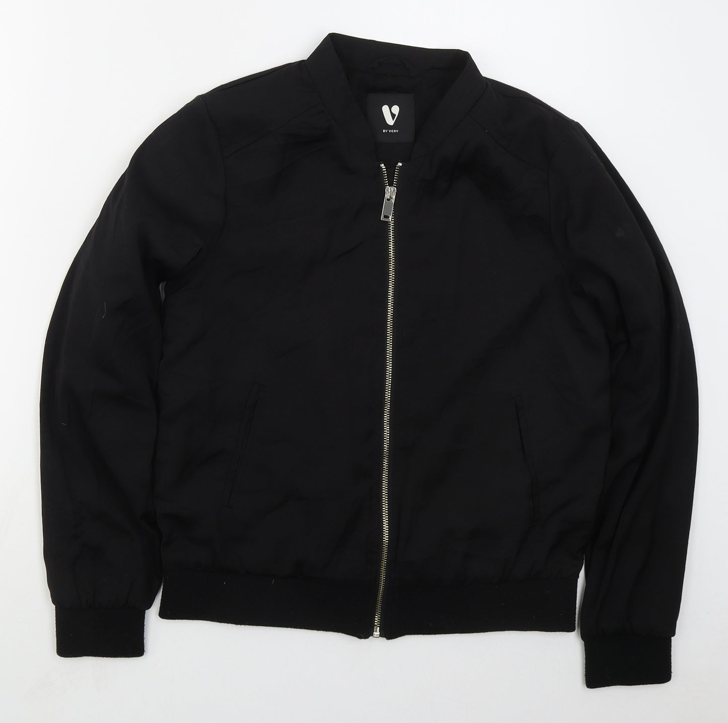 Very Womens Black   Jacket  Size 10  Zip