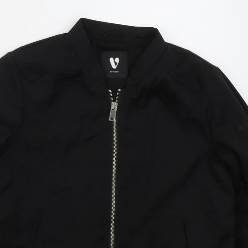 Very Womens Black   Jacket  Size 10  Zip