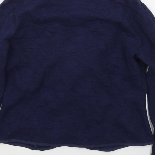 New Look Womens Blue   Jacket  Size 8  Button