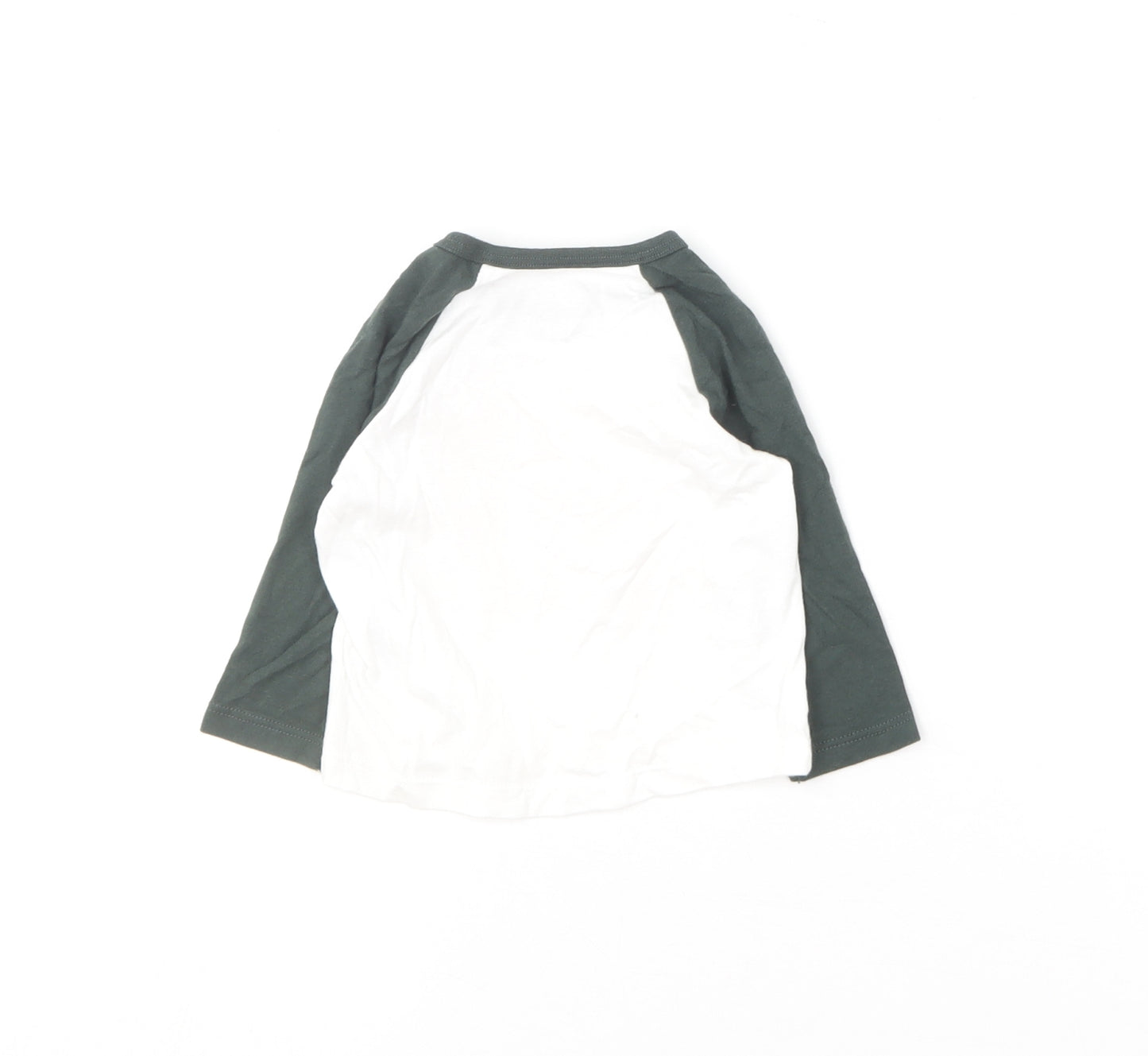 F&F Baby Multicoloured  Cotton Basic T-Shirt Size 0-3 Months Round Neck  - Future Heart Breaker