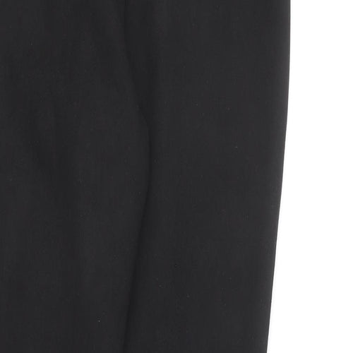 Gallery Womens Black  Polyester Carrot Leggings Size 8 L27 in