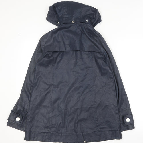 Topshop Womens Blue   Jacket Coat Size 10