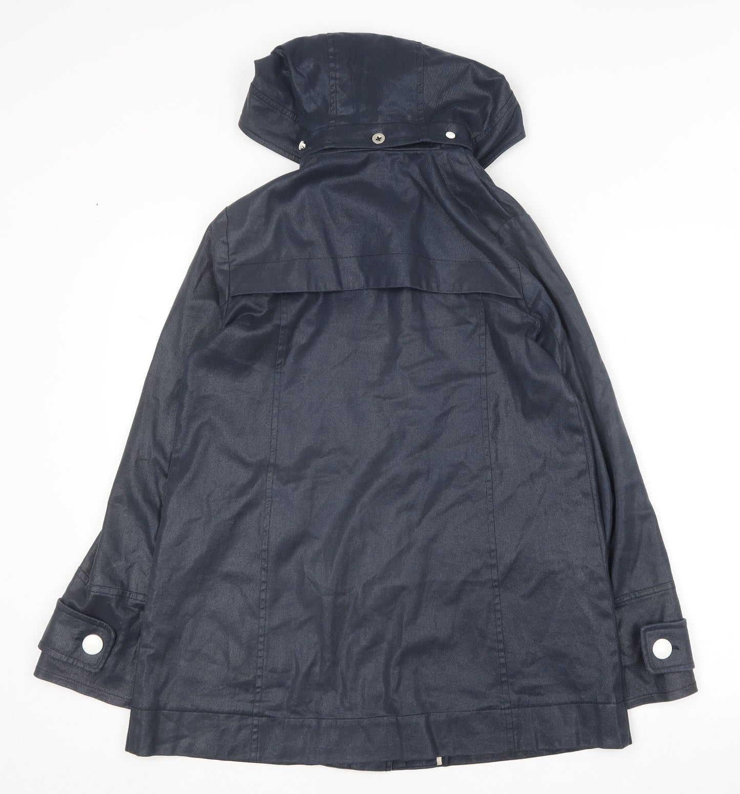 Topshop Womens Blue   Jacket Coat Size 10